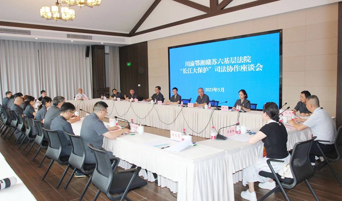 南京玄武法院参加“同饮长江水 共抓大保护”川渝鄂湘赣苏六基层法院“长江大保护”司法案例发布活动