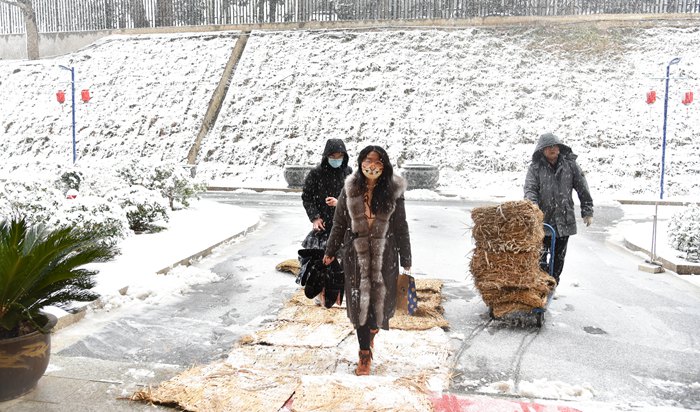 瑞雪兆丰年 虎步迈征程——玄武法院虎年开工第一日