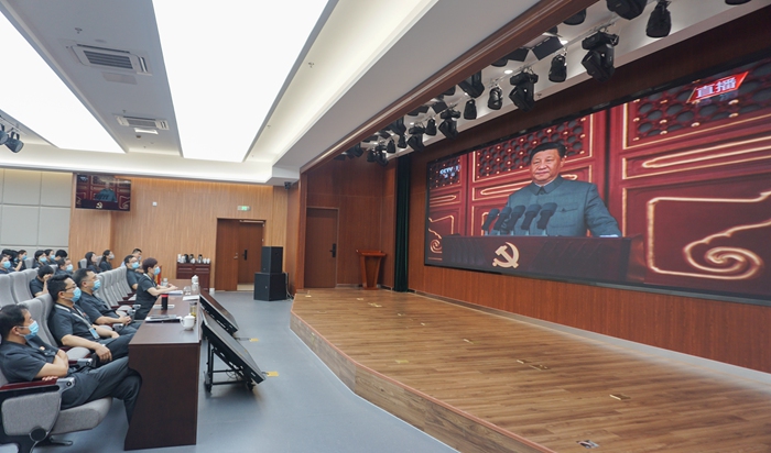 玄武法院召开庆祝建党100周年暨“两优一先”表彰大会