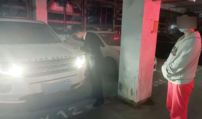 首“开张”——执行局迁址当夜迅速出警成功扣车