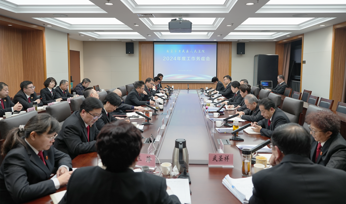 扣扣子 理路子 钉钉子——玄武法院召开2024年工作务虚会