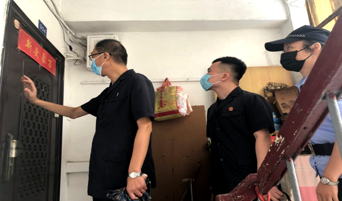 玄武法院执行局集中执行行动进行时