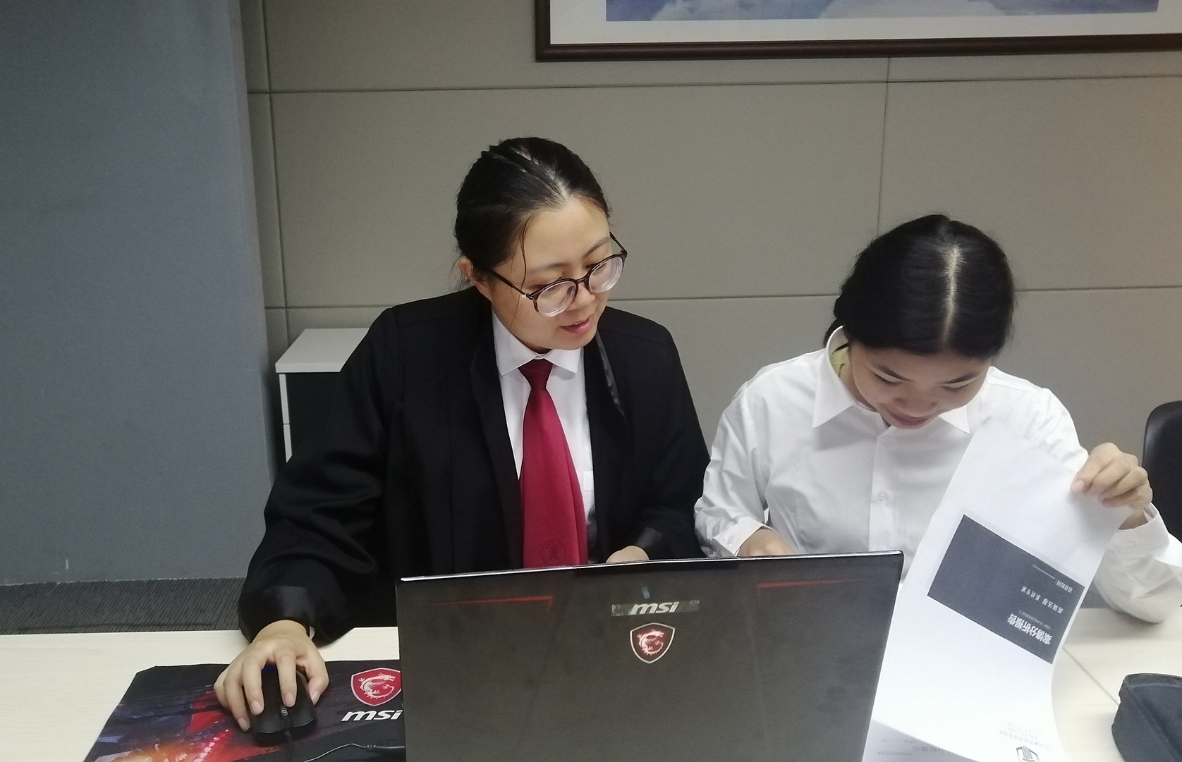 玄武法院特邀调解——全流程无纸化知识产权案件委派调解成功