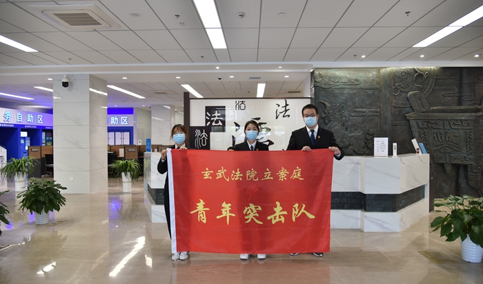 我为群众办实事|看立案庭青年突击队这样做