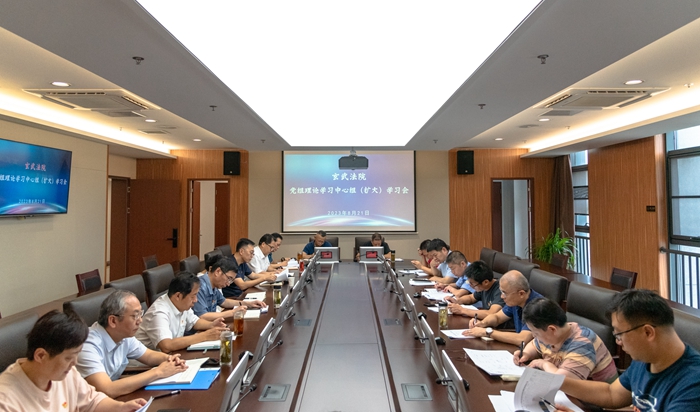 玄武法院专题研讨深入贯彻落实习近平总书记考察江苏重要讲话重要指示精神
