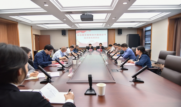 玄武法院召开队伍教育整顿查纠整改环节征求意见座谈会