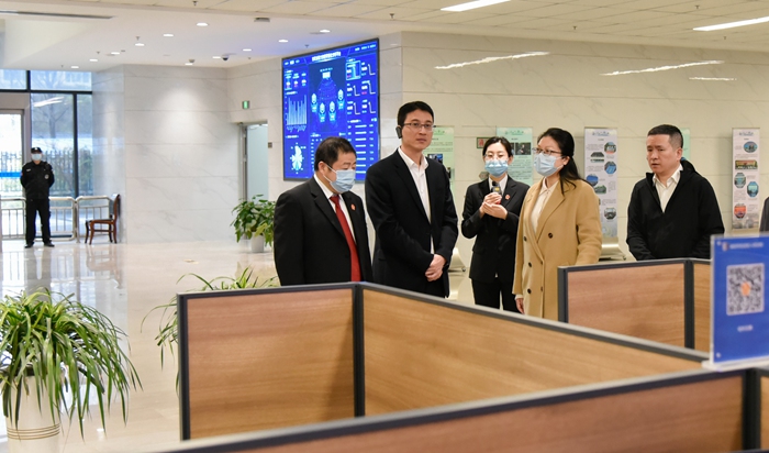 温州鹿城法院到玄武法院交流调研