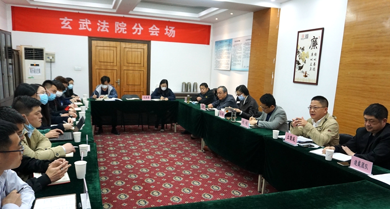 玄武法院召开完善金融一体化平台运行推进会