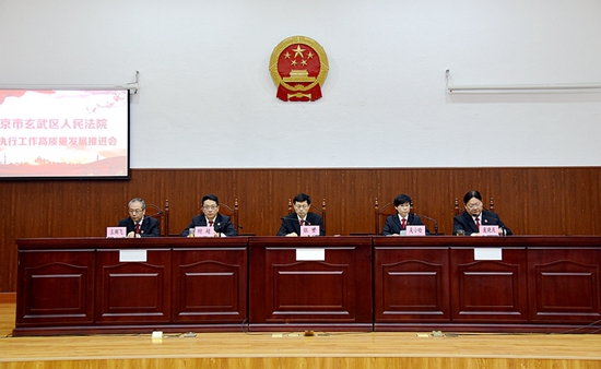 玄武法院召开审判执行工作高质量发展推进会