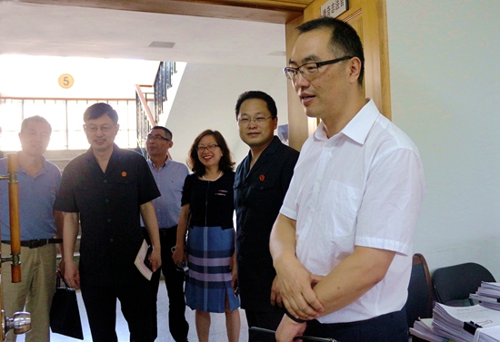 玄武区人大常委会到玄武法院调研 发挥审判职能作用、维护金融安全与稳定工作情况