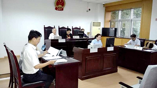 玄武法院锁金村法庭邀请人大代表旁听庭审