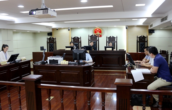 玄武法院首次启用省法院远程视频系统开庭审理一起金融借款合同纠纷案