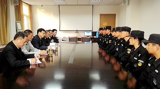 玄武法院民事执行局增加警备新生力量