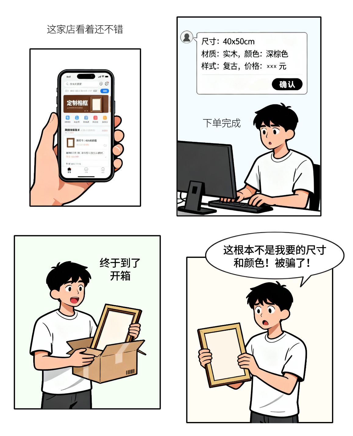 【快乐“双十一”】定制商品有误？退钱！