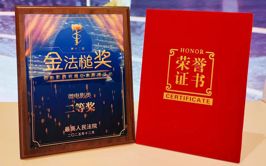 国家级+1！玄武法院微电影《地球生态事务所》喜获金法槌微电影二等奖