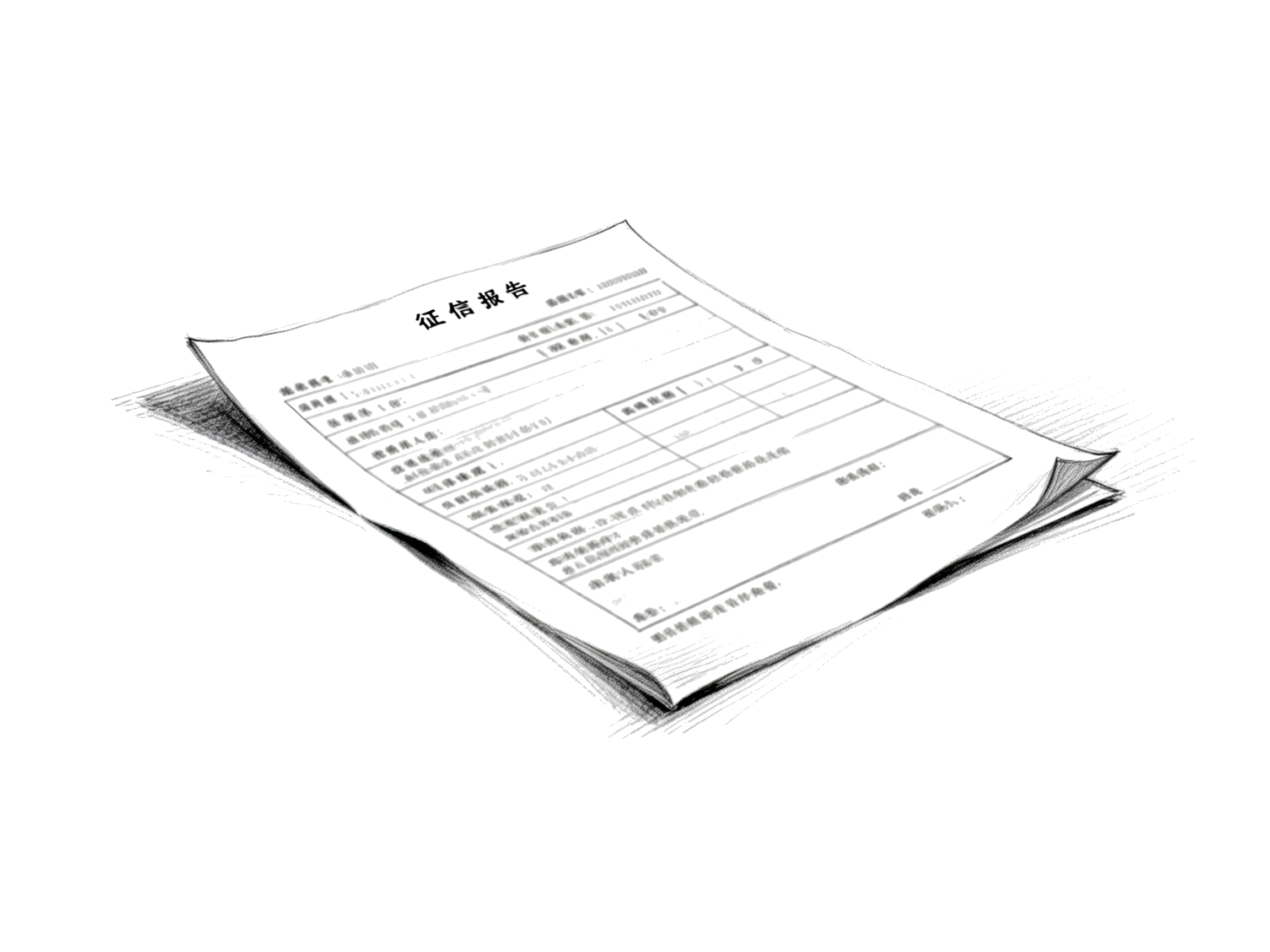 丈母娘：小伙子，看看你的征信报告